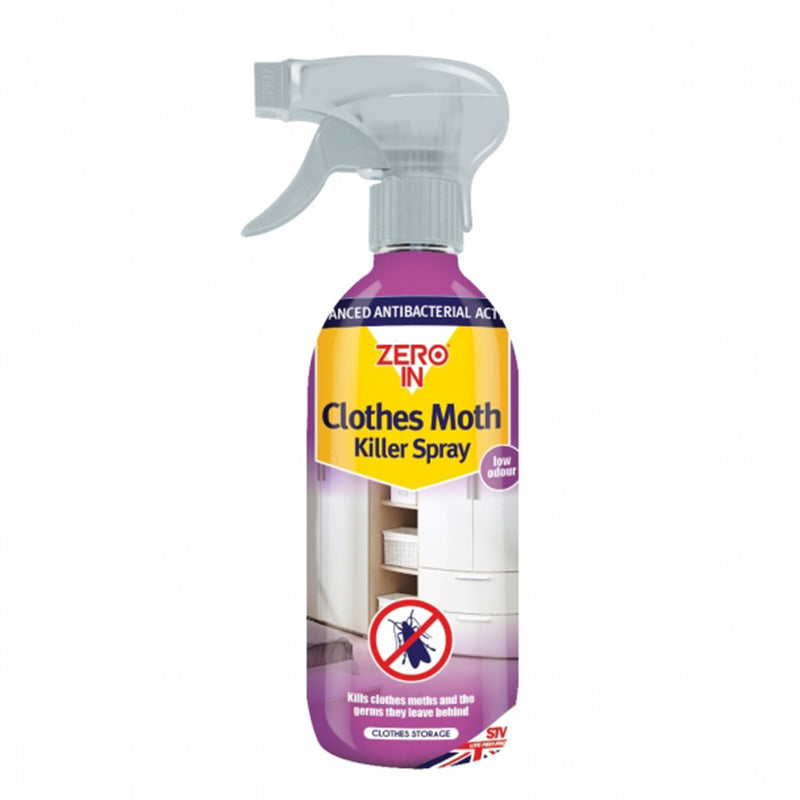 Zero In Clothes Moth Killer Spray (500ml) image 0