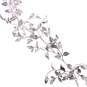 SageDecor Silver Honeysuckle Garland image 0