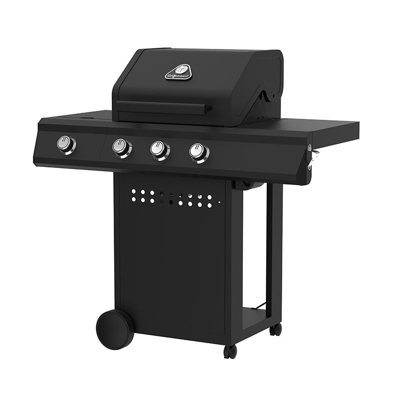 Grillstream Harrier 3 Burner Hybrid Barbecue with Side Burner image 0