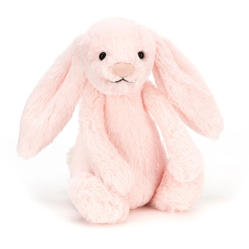 Jellycat Bashful Pink Bunny Rattle image 0
