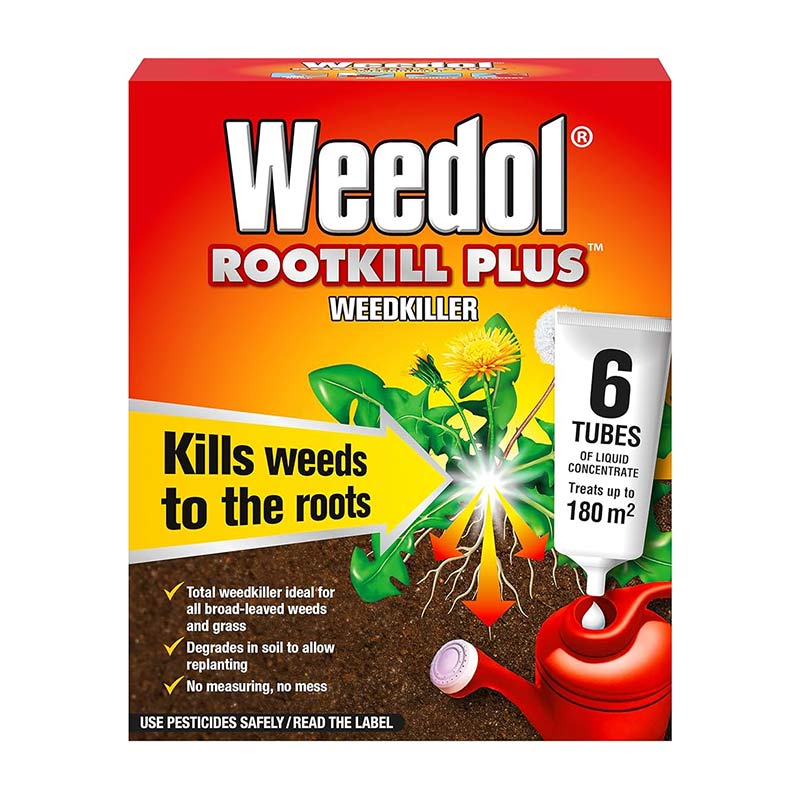 Weedol Rootkill Plus Weedkiller Concentrate Tubes image 0