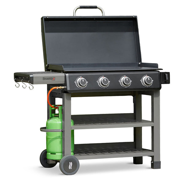 Grillstream SmashGrill 4 Burner Gas BBQ Griddle (+ Tools & Cover) image 6