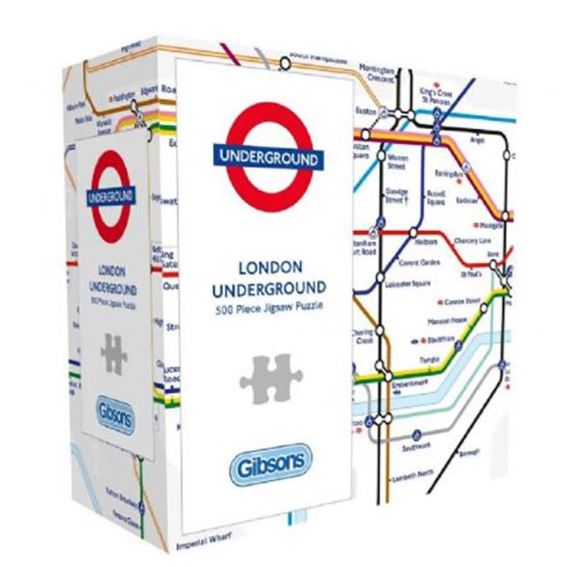 Gibsons London Underground 500 Piece Jigsaw Puzzle image 0