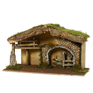 Christmas Nativity Stable (31cm) image 0