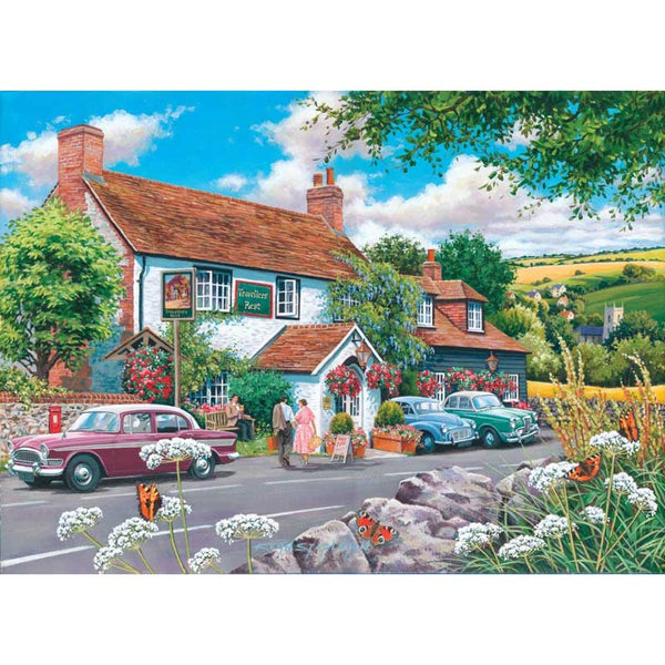 House Of Puzzles Travellers Rest Big 500 Piece Jigsaw Puzzle image 0