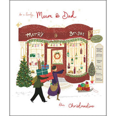 Woodmansterne Mum and Dad Christmas Card image 0