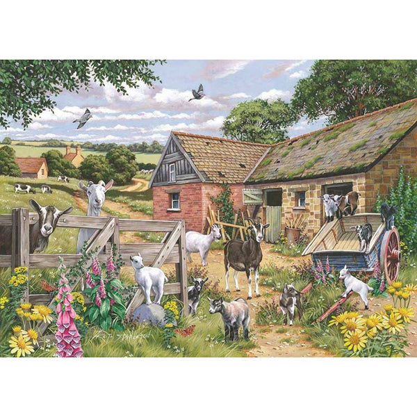 House of Puzzles Just Kidding Big 500 Piece Jigsaw Puzzle image 0