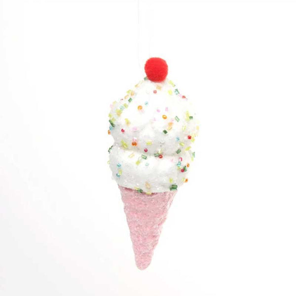 Pink Ice Cream Cone image 0