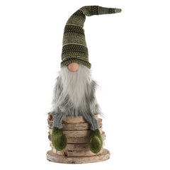 Festive Green Christmas Gonk with Dangly Legs image 0