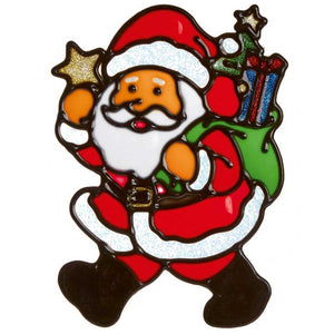 Premier Santa Window Sticker (Assorted Designs) image 1