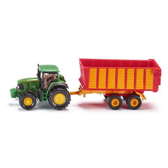 siku 1650 Tractor with Silage Trailer image 0