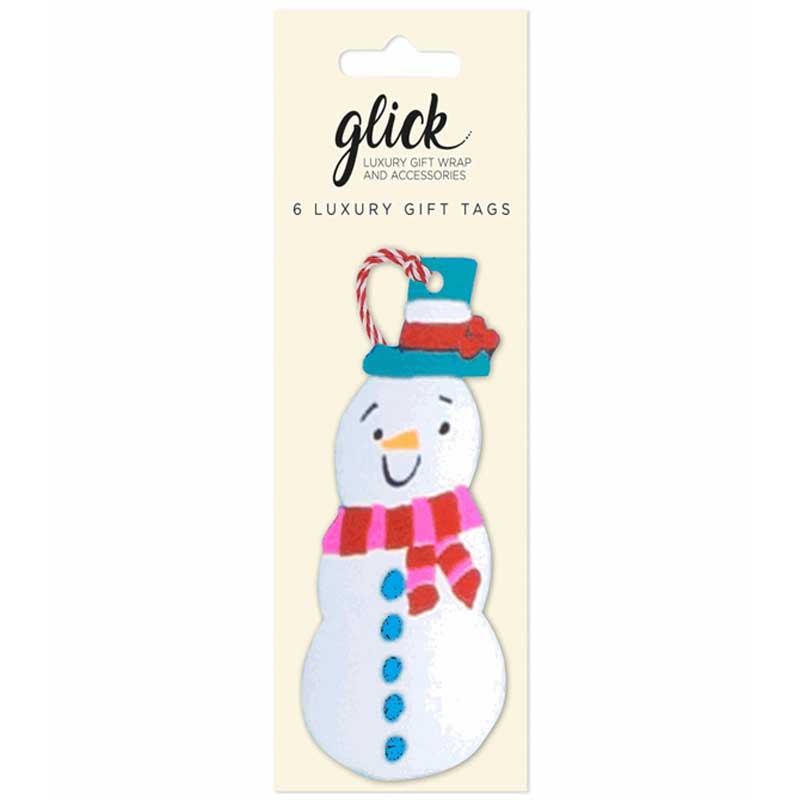 Glick Jolly Snowmen Gift Tags (Pack of 6) image 0