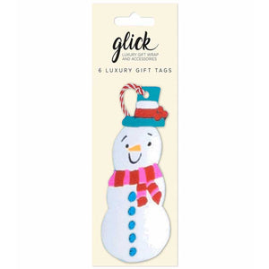 Glick Jolly Snowmen Gift Tags (Pack of 6) image 0