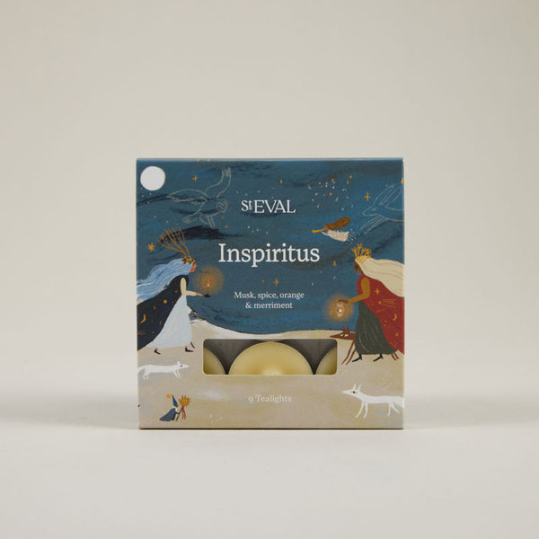 St Eval Inspiritus Tealights (Pack of 9) image 1