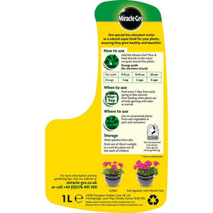 Miracle-Gro Pour & Feed Ready to Use Plant Food (1 litre) image 1