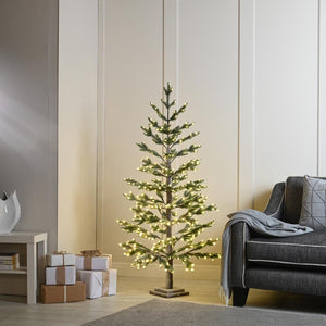 Festive Snowy LED Twig Tree image 0