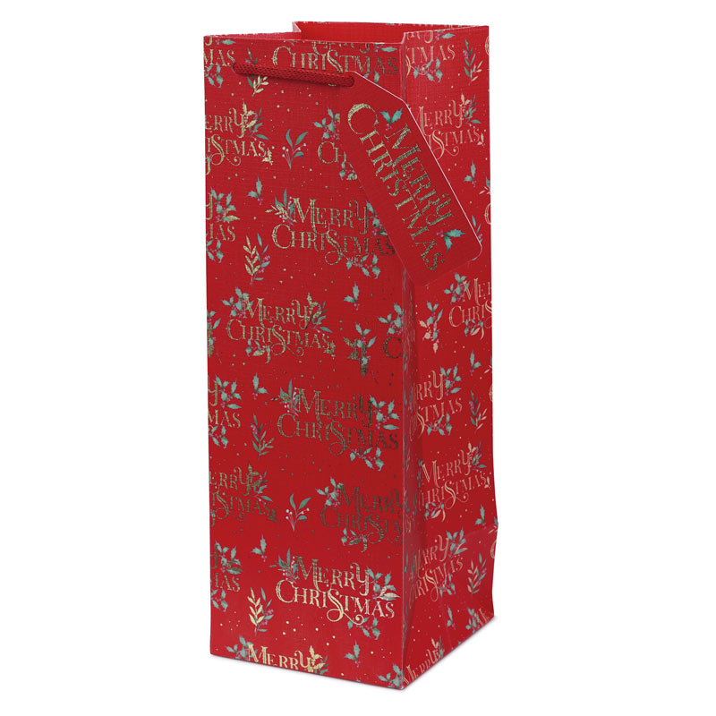 Tom Smith Festive Home Bottle Bag image 0
