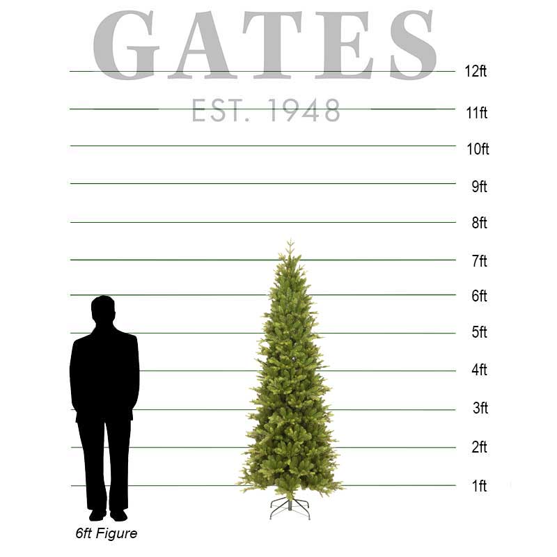 National Tree Carrington Fir Artificial Christmas Tree - 7.5ft image 0