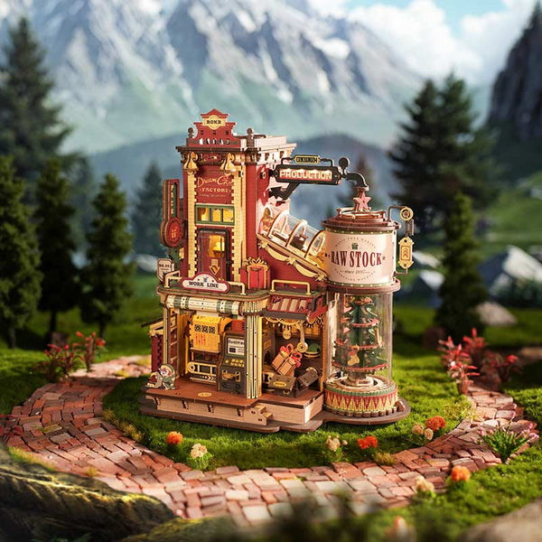 ROKR Dream Gift Factory 3D Puzzle Music Box image 5