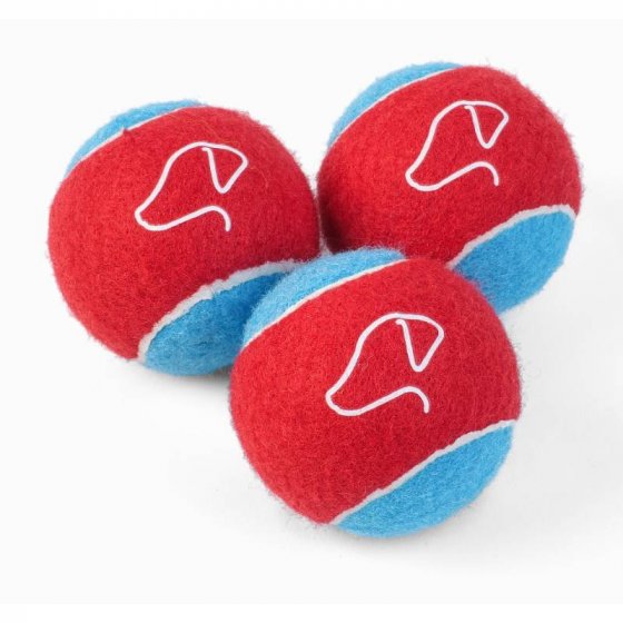 Zoon Power Pooch Tennis Ball Dog Toys image 0