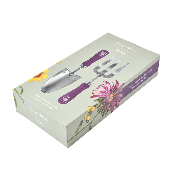 Burgon & Ball RHS Asteraceae Trowel & Fork Gift Set image 6