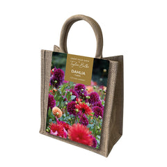Dahlia Cutting Garden Jute Gift Bag Set (3 Tubers) image 0