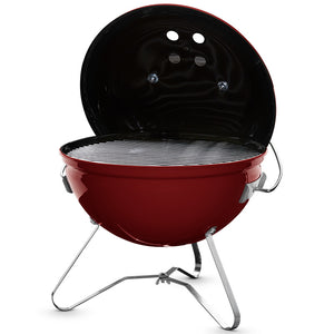 Weber Smokey Joe Premium Portable Charcoal Barbecue, 37cm (Crimson) image 1