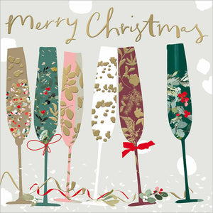 Woodmansterne Champagne Christmas Card image 0