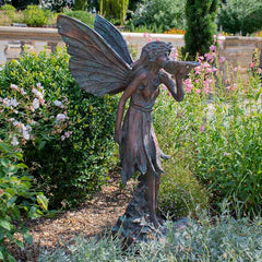 Home & Garden UK Fairy Standing Garden Statue image 0