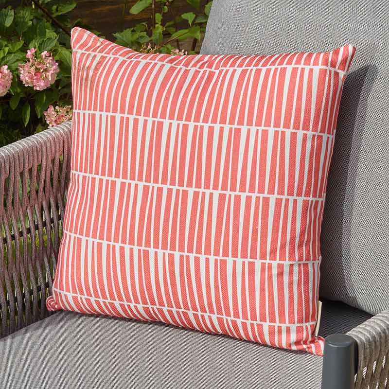 Bramblecrest Square Scatter Cushion, 45 x 45cm â€“ Coral Shard image 0