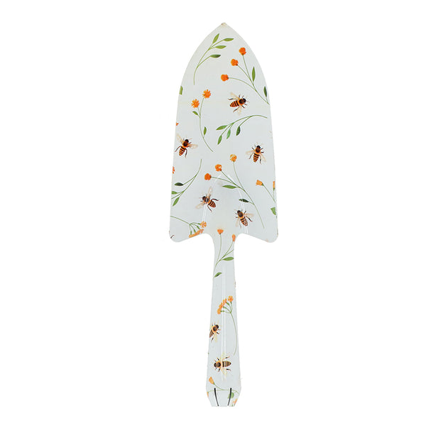 Fallen Fruits Steel Bee Print Hand Garden Trowel image 0