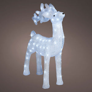 Lumineo Large LED Flashing Acrylic Deer image 0