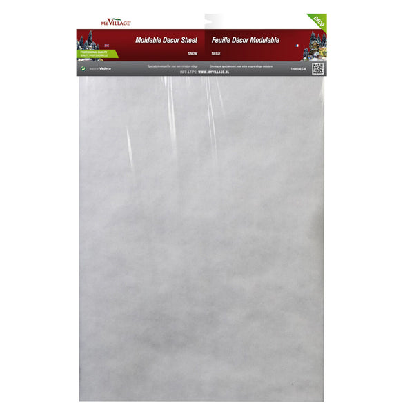 My Village Mouldable Sheet - Snow image 0