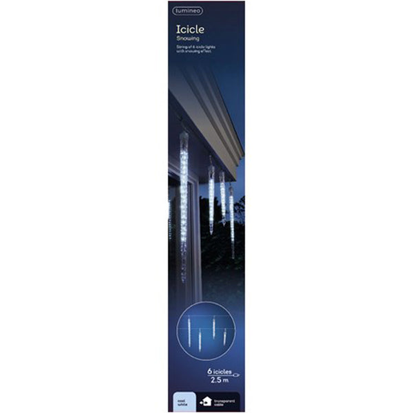 Lumineo Snowing Icicle LED Lights image 1
