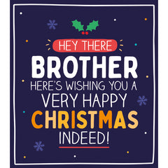 Pigment Hey There Brother Christmas Card image 0
