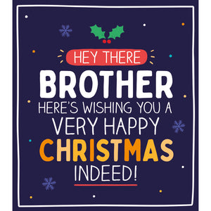 Pigment Hey There Brother Christmas Card image 0