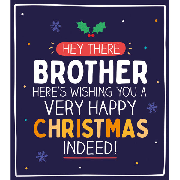 Pigment Hey There Brother Christmas Card image 0