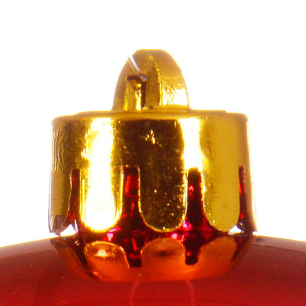 Decoris Large Shatterproof Bauble in Christmas Red image 1