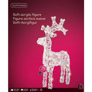 Lumineo LED Flashing Acrylic Deer - Warm White image 7