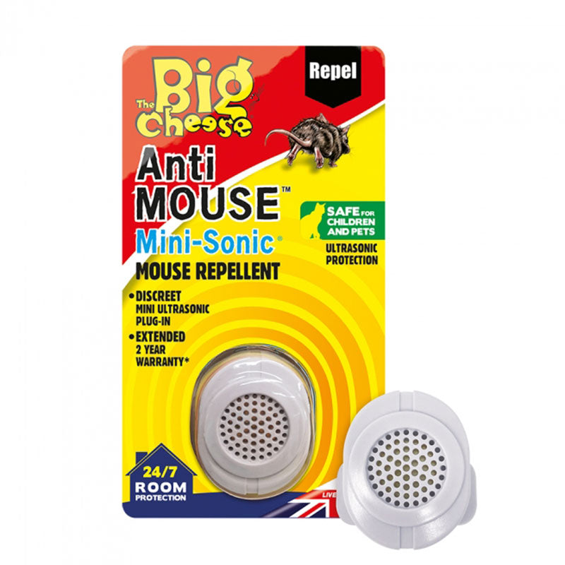 The Big Cheese Anti Mouse Mini-Sonic Mouse Repellent image 0