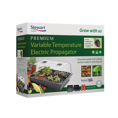 Stewart Garden Premium Electric Propagator with Variable Temperature Control (52cm) image 0