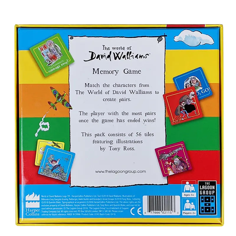 David Walliams Memory Game image 0