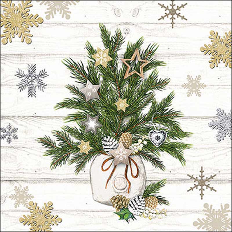 Ambiente Paper Napkins - Decorated Branches (Pack of 20) image 0