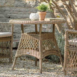 Bramblecrest RHS Rosemoor Rattan Bistro Set image 2