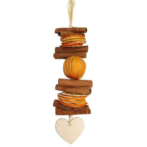 Jormaepourri Cinnamon &amp; Orange Garland with Heart image 0