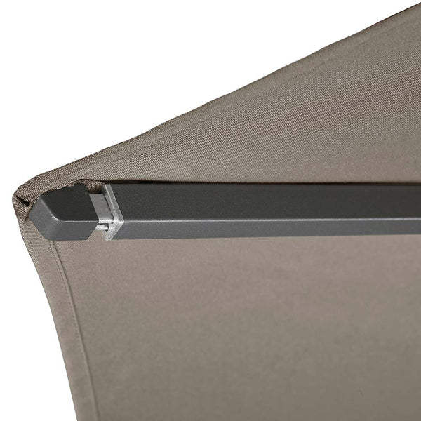 Platinum Riva 3.5m Round Crank Parasol – Taupe image 7