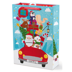Tom Smith Santa & Friends Extra Large Gift Bag image 0