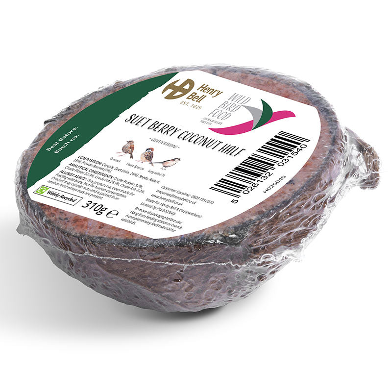 Henry Bell Suet Berry Coconut Half image 0