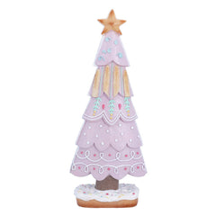 Gisela Graham Lilac Gingerbread Tree image 0