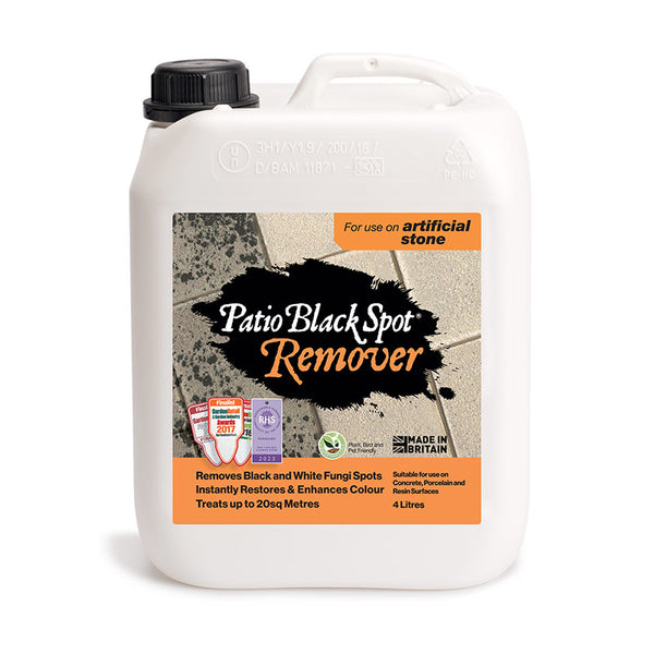 Patio Black Spot Remover for Artificial Stone - 4 litres image